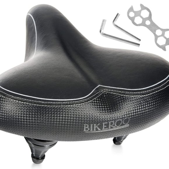 Bikeroo Oversized Bike Seat - Compatible with Peloton, (bike seat only no tools) - Picture 2 of 2